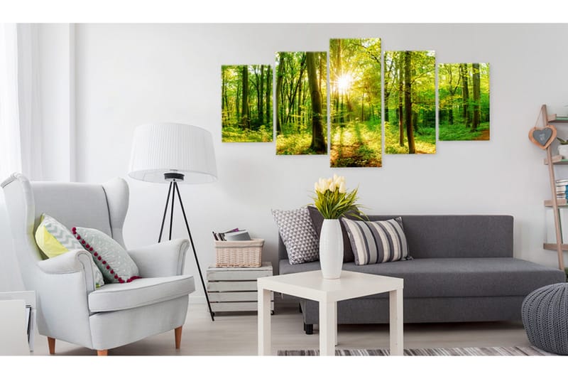 Billede Forest Tale 100x50 - Artgeist sp. z o. o. - Boligtilbehør - Billeder & kunst - Billeder på lærred