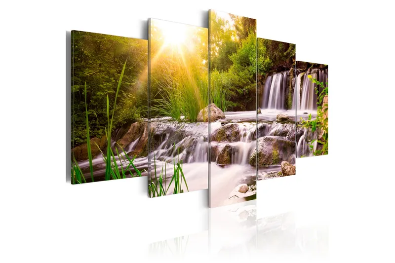 Billede Forest Waterfall 200x100, Artgeist sp. z o. o.