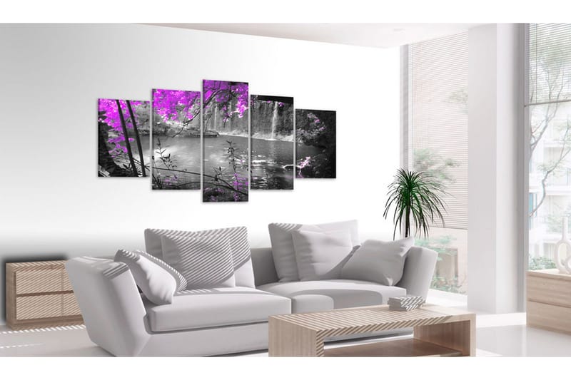 Billede Forgotten Lake 200x100 - Artgeist sp. z o. o. - Boligtilbehør - Billeder & kunst - Billeder på lærred