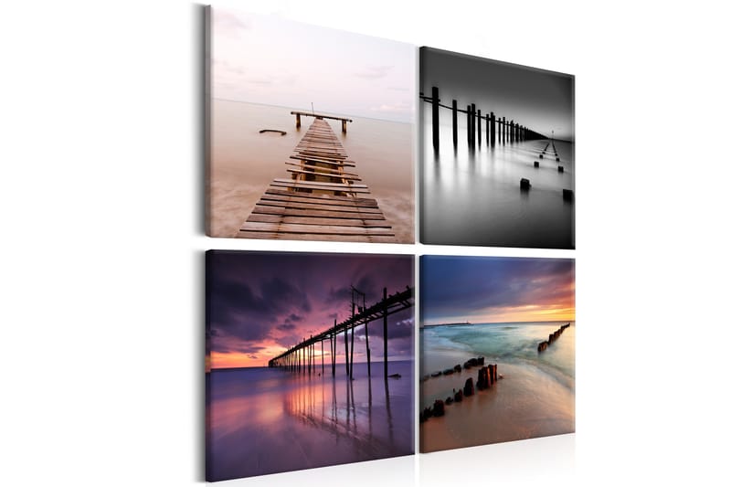 Billede Four Views 80x80, Artgeist sp. z o. o.