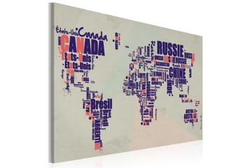 Billede Fransk Rejser 90x60
