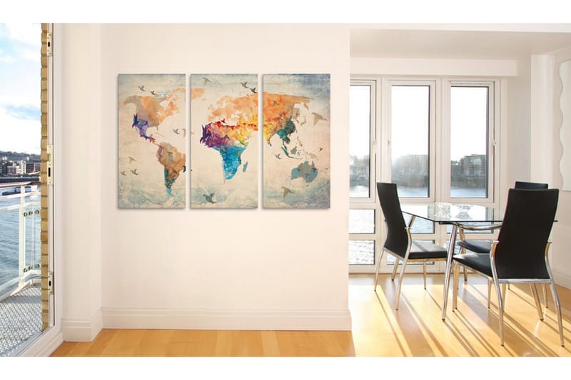 Billede Free As A Bird Triptych 120x80 - Artgeist sp. z o. o. - Boligtilbehør - Billeder & kunst - Billeder på lærred