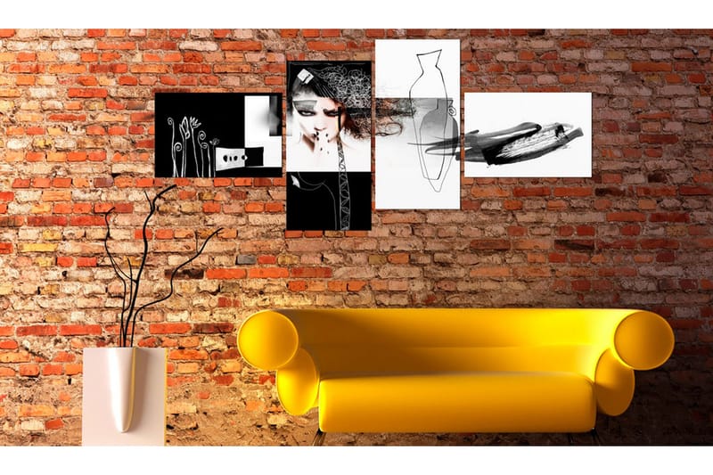 Billede Futurist 200x90 - Artgeist sp. z o. o. - Boligtilbehør - Billeder & kunst - Billeder på lærred