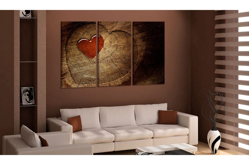 Billede Gammel Kærlighed Ruster Ikke 3 St 120x80 - Artgeist sp. z o. o. - Boligtilbehør - Billeder & kunst - Billeder på lærred