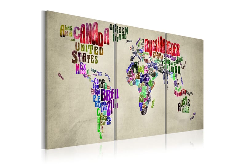 Billede Geografi Lektion 60x30, Artgeist sp. z o. o.