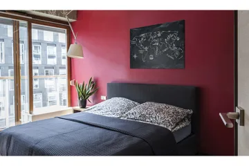 Billede Geografi Lektion Fransk 90x60 - Artgeist sp. z o. o. - Boligtilbehør - Billeder & kunst - Billeder på lærred