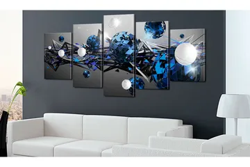 Billede Geometric Milky Way 200x100 - Artgeist sp. z o. o. - Boligtilbehør - Billeder & kunst - Billeder på lærred