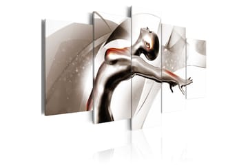 Billede Gold Dance She 100x50