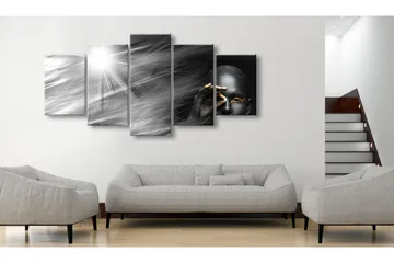Billede Gold Eye 200x100 - Artgeist sp. z o. o. - Boligtilbehør - Billeder & kunst - Billeder på lærred