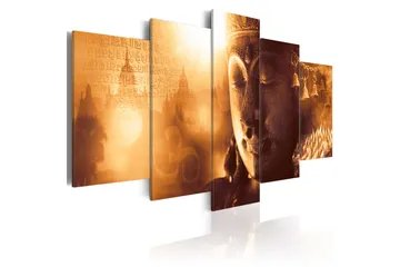 Billede Gold Orient 200x100 - Artgeist sp. z o. o. - Boligtilbehør - Billeder & kunst - Billeder på lærred