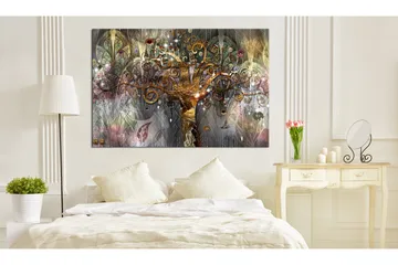 Billede Gold Tree 120x80 - Artgeist sp. z o. o. - Boligtilbehør - Billeder & kunst - Billeder på lærred