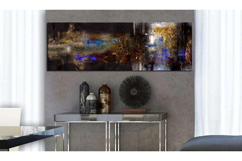 Billede Golden Amplitude 135x45 - Artgeist sp. z o. o. - Boligtilbehør - Billeder & kunst - Billeder på lærred