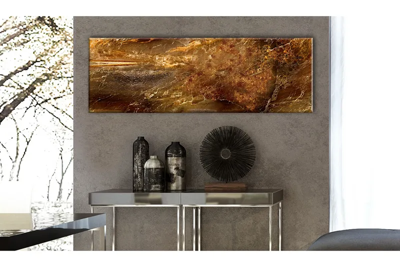 Billede Golden Citadel 150x50 - Artgeist sp. z o. o. - Boligtilbehør - Billeder & kunst - Billeder på lærred