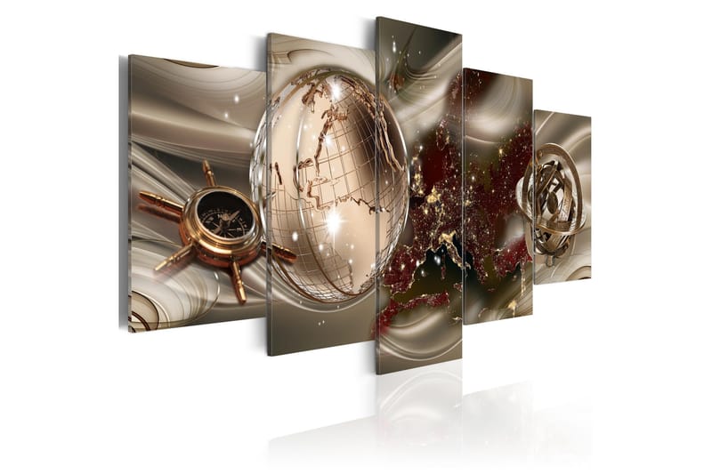Billede Golden Compass 100x50, Artgeist sp. z o. o.