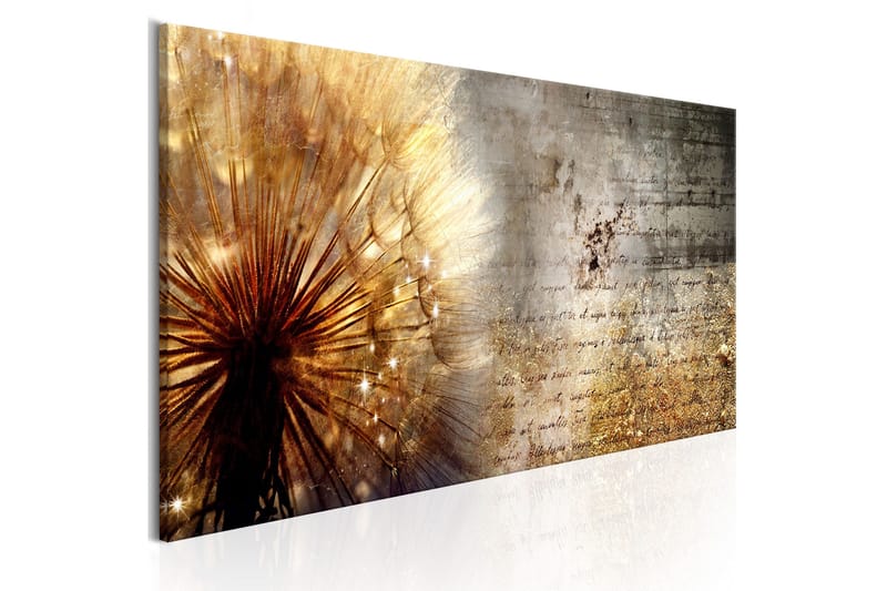 Billede Golden Dandelion 120x40, Artgeist sp. z o. o.