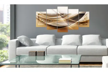 Billede Golden Freme 200x100 - Artgeist sp. z o. o. - Boligtilbehør - Billeder & kunst - Billeder på lærred