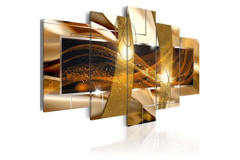 Billede Golden Lava 200x100, Artgeist sp. z o. o.
