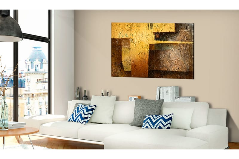 Billede Golden Modernity 120x80, Artgeist sp. z o. o.