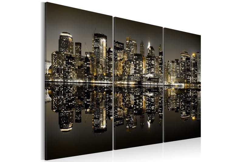 Billede Golden New York 60x40, Artgeist sp. z o. o.