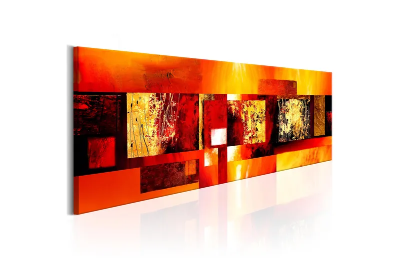 Billede Golden Spell 120x40 - Artgeist sp. z o. o. - Boligtilbehør - Billeder & kunst - Billeder på lærred