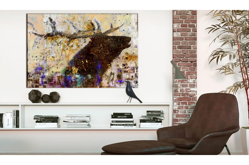 Billede Golden Stag 60x40, Artgeist sp. z o. o.
