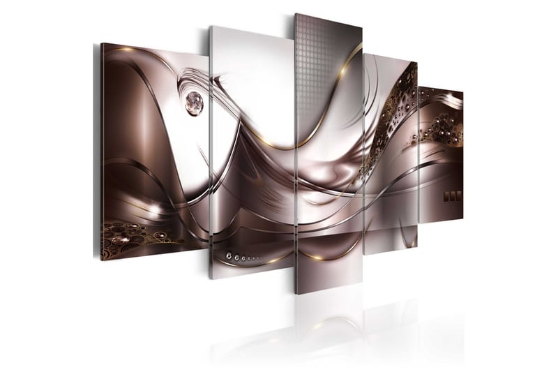 Billede Golden Storm 100x50, Artgeist sp. z o. o.