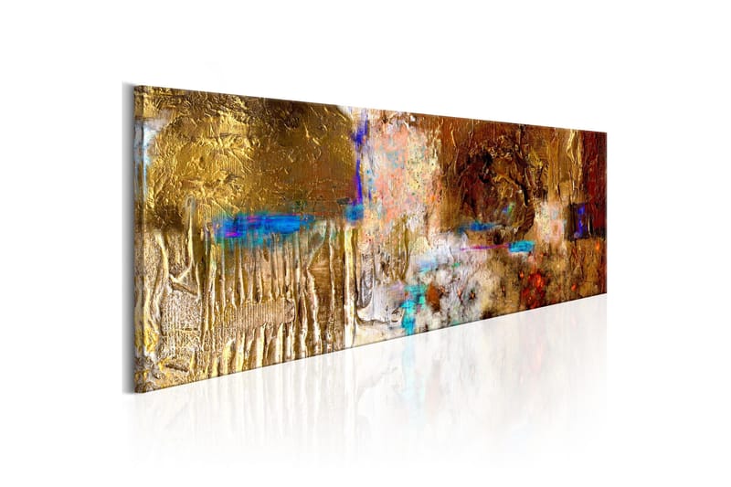 Billede Golden Structure 135x45, Artgeist sp. z o. o.