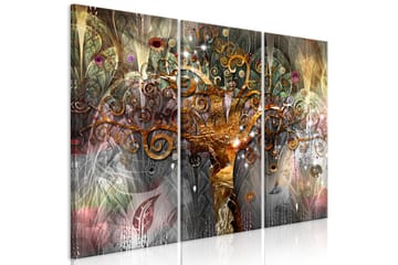 Billede Golden Tree 3 Parts 90x60