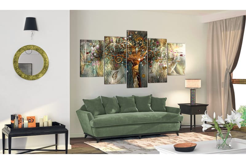 Billede Golden Tree Ii 200x100 - Artgeist sp. z o. o. - Boligtilbehør - Billeder & kunst - Billeder på lærred