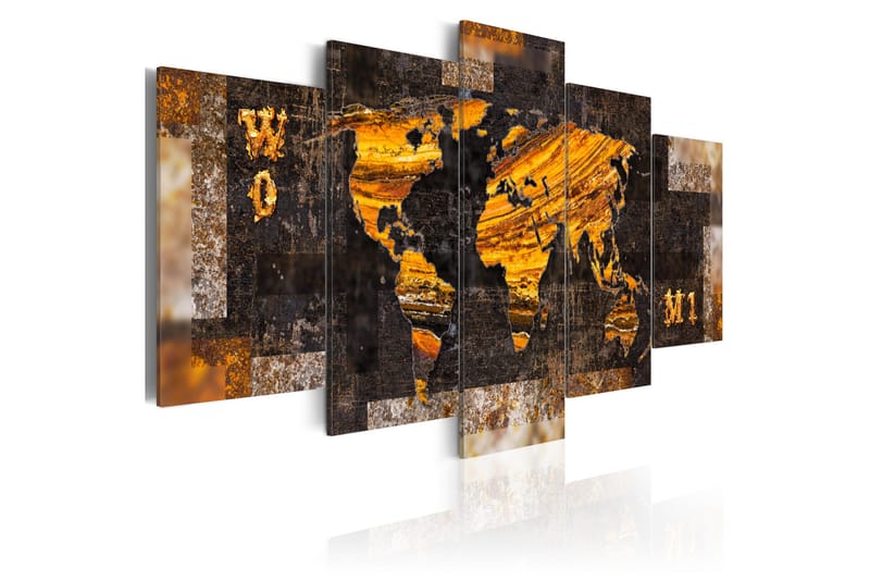 Billede Golden Paths 200x100, Artgeist sp. z o. o.