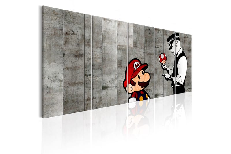 Billede Graffiti On Concrete 200x80, Artgeist sp. z o. o.