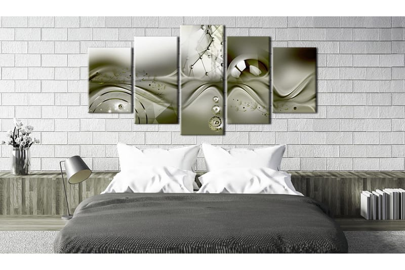 Billede Green Configuration 200x100 - Artgeist sp. z o. o. - Boligtilbehør - Billeder & kunst - Billeder på lærred