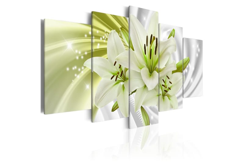 Billede Green Glow 200x100, Artgeist sp. z o. o.