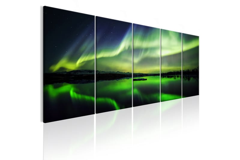 Billede Green Sky 225x90 - Artgeist sp. z o. o. - Boligtilbehør - Billeder & kunst - Billeder på lærred