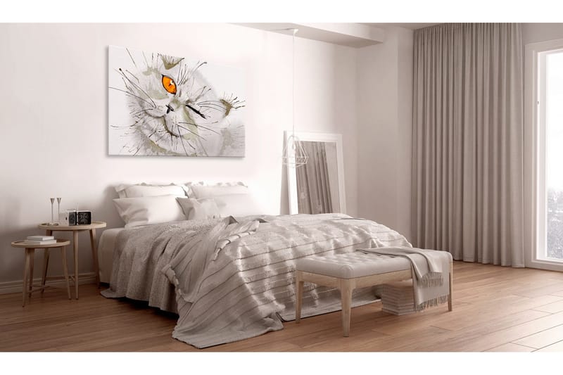 Billede Grey Cat 90x60, Artgeist sp. z o. o.