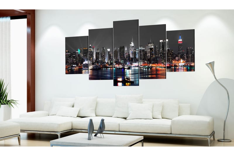 Billede Grey Sky 100x50 - Artgeist sp. z o. o. - Boligtilbehør - Billeder & kunst - Billeder på lærred