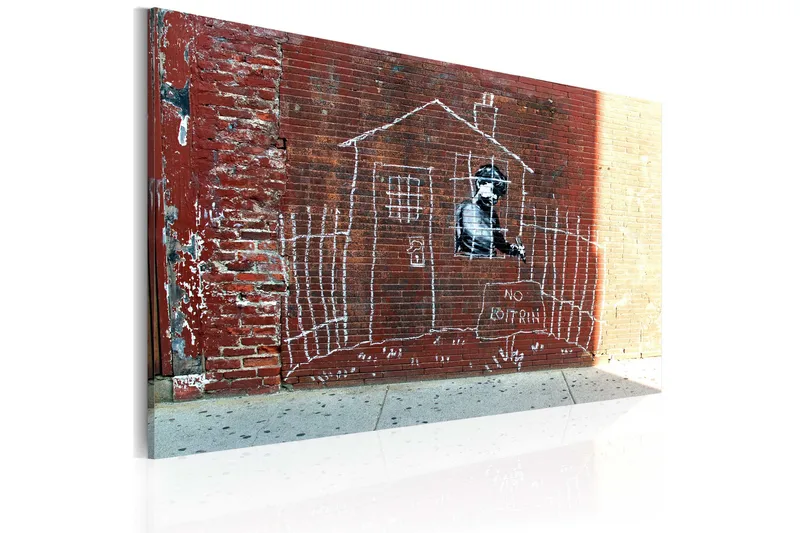 Billede Grounded Banksy 60x40, Artgeist sp. z o. o.