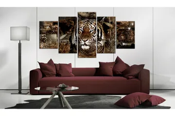 Billede Guard Of The Jungle 100x50 - Artgeist sp. z o. o. - Boligtilbehør - Billeder & kunst - Billeder på lærred