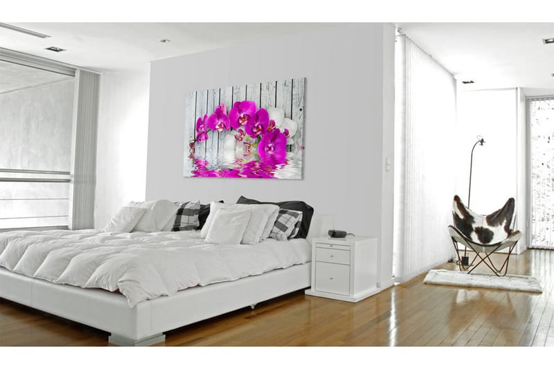Billede Harmoni Orkidé 60x40 - Artgeist sp. z o. o. - Boligtilbehør - Billeder & kunst - Billeder på lærred