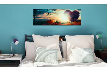 Billede Heart Of Nature 120x40 - Artgeist sp. z o. o. - Boligtilbehør - Billeder & kunst - Billeder på lærred