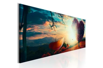 Billede Heart Of Nature 120x40 - Artgeist sp. z o. o. - Boligtilbehør - Billeder & kunst - Billeder på lærred
