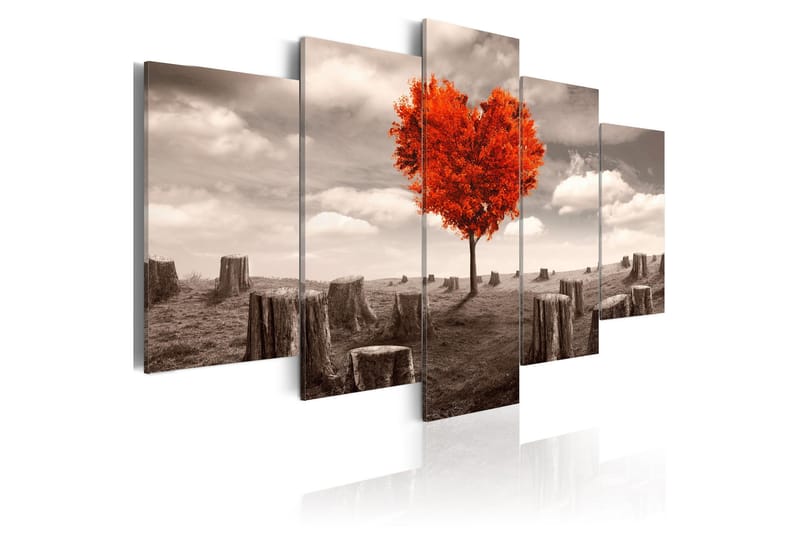 Billede Hill Of Lonely Hearts 100x50, Artgeist sp. z o. o.
