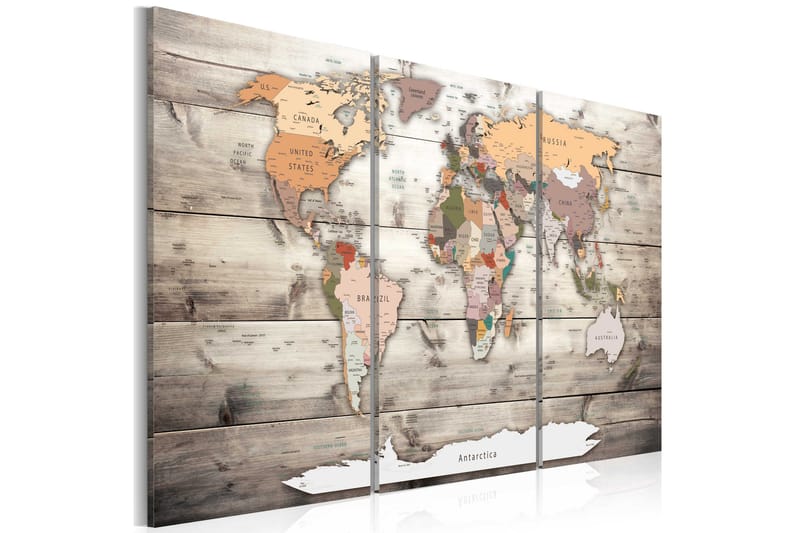 Billede History Of Travel 90x60, Artgeist sp. z o. o.