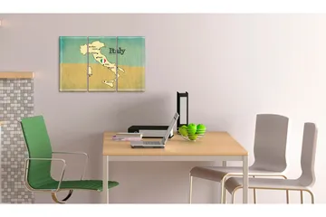 Billede Hjertet Af Italien Triptyk 120x80 - Artgeist sp. z o. o. - Boligtilbehør - Billeder & kunst - Billeder på lærred