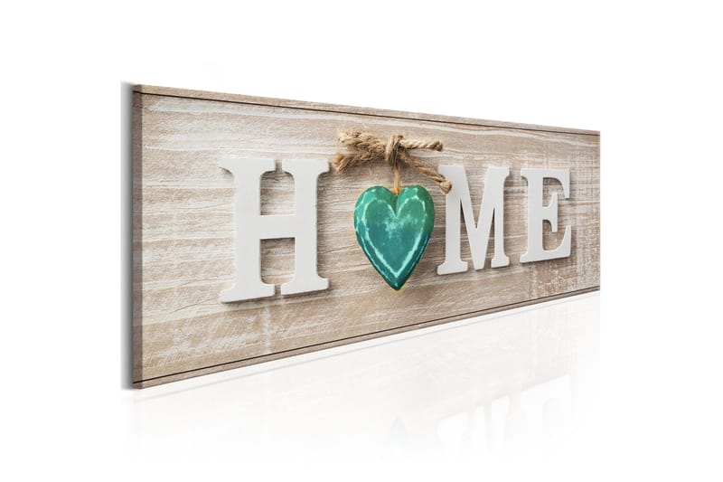 Billede Home: Blue 135x45 - Artgeist sp. z o. o. - Boligtilbehør - Billeder & kunst - Billeder på lærred