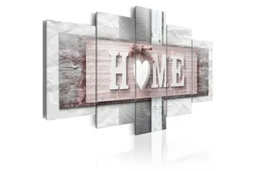 Billede Home Eclecticism 100x50 - Artgeist sp. z o. o. - Boligtilbehør - Billeder & kunst - Billeder på lærred