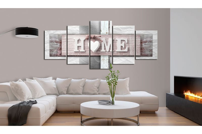 Billede Home Eclecticism 100x50 - Artgeist sp. z o. o. - Boligtilbehør - Billeder & kunst - Billeder på lærred