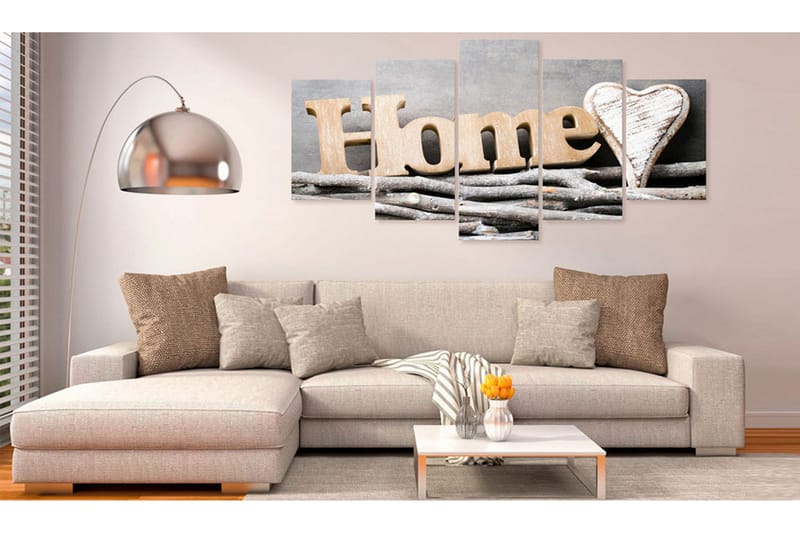Billede Home Forest Cottage 100x50 - Artgeist sp. z o. o. - Boligtilbehør - Billeder & kunst - Billeder på lærred