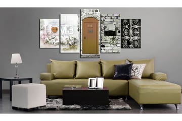 Billede Home Of Love 100x50 - Artgeist sp. z o. o. - Boligtilbehør - Billeder & kunst - Billeder på lærred