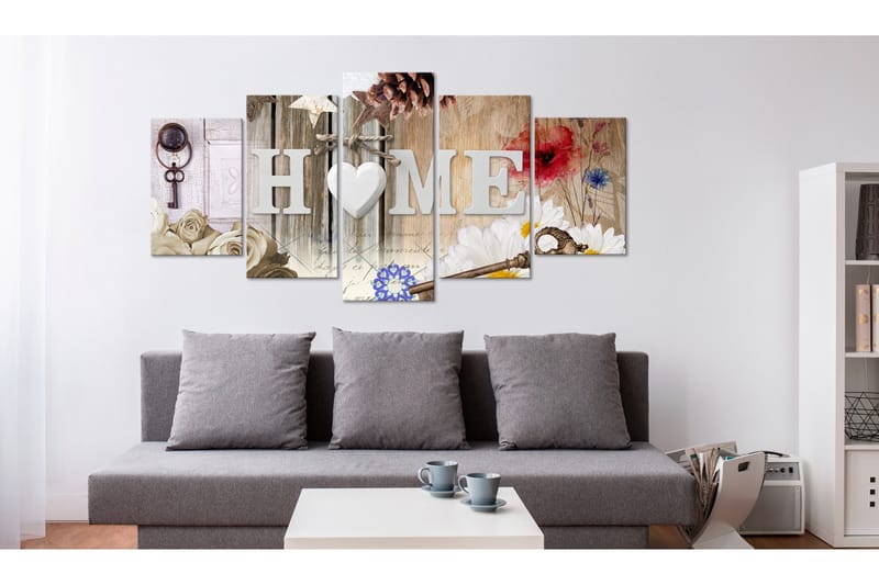 Billede Home Range Of Variety 200x100 - Artgeist sp. z o. o. - Boligtilbehør - Billeder & kunst - Billeder på lærred